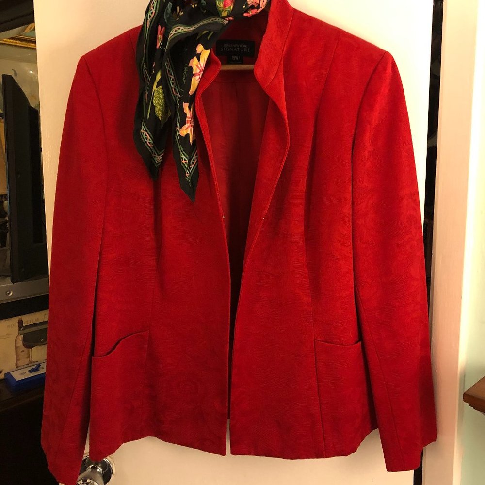 Cherry Red Womens Jacket (Size 16W)